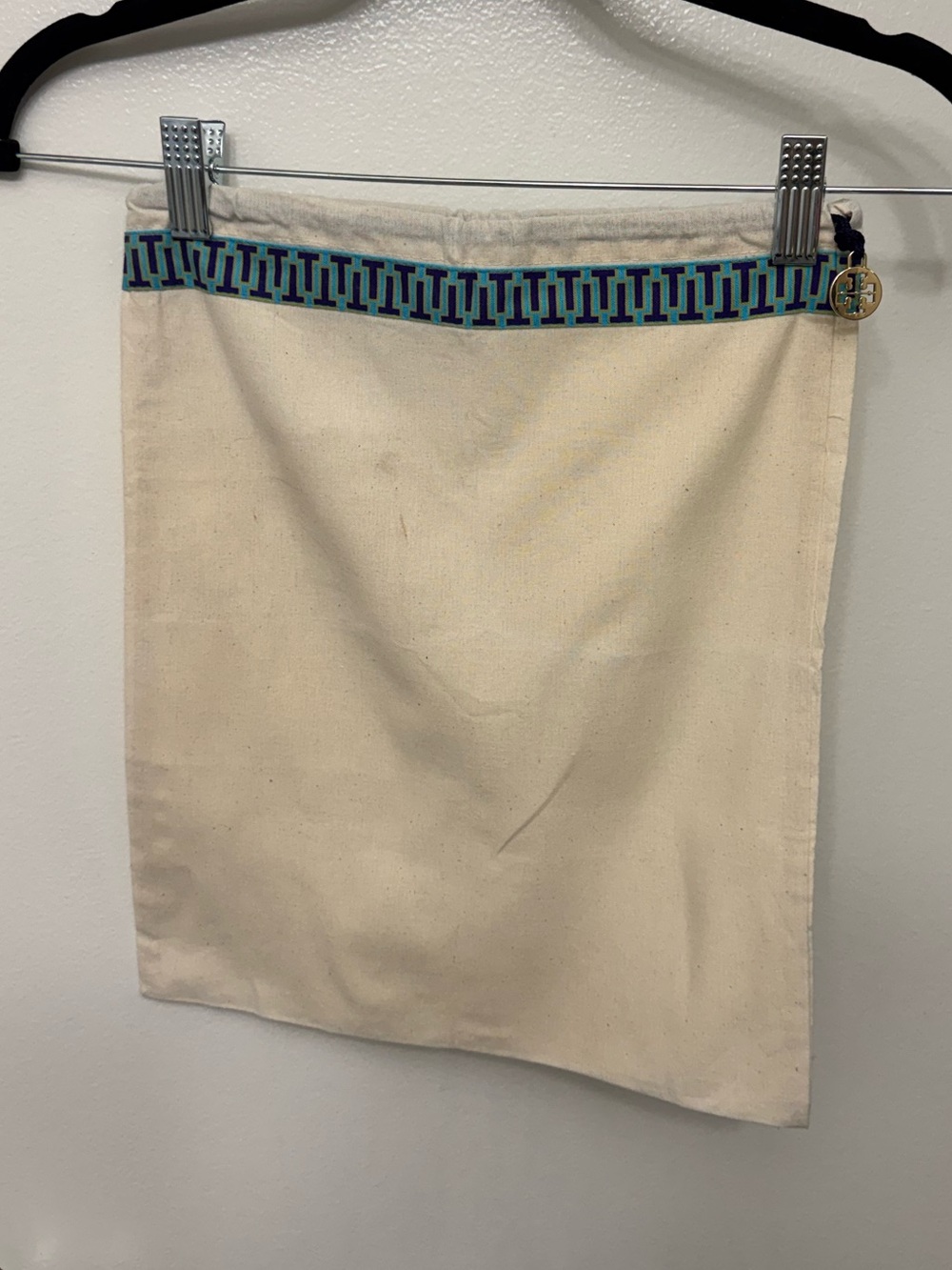 Tory Burch 14 x 12 Dust Bag | Designer Purse & Shoe Storage Bag